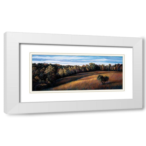 Maestro White Modern Wood Framed Art Print with Double Matting by Crowder, Beth