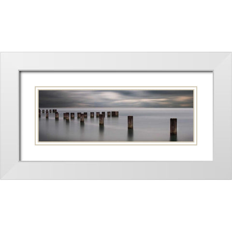 In Dreams II White Modern Wood Framed Art Print with Double Matting by Cook, Jamie