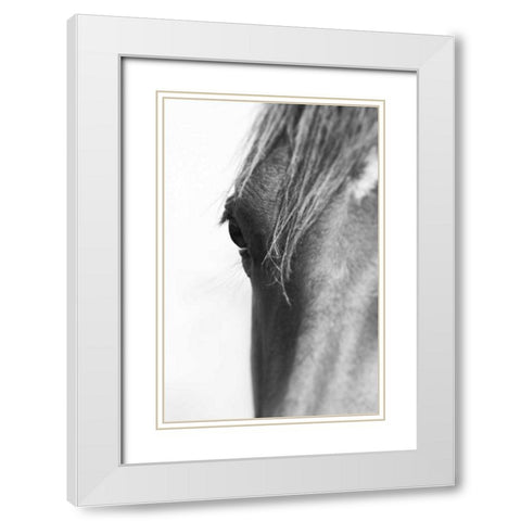 Wild Whispers II White Modern Wood Framed Art Print with Double Matting by Corpeny, Peggy