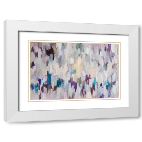 Prelude White Modern Wood Framed Art Print with Double Matting by Creswell , Robert