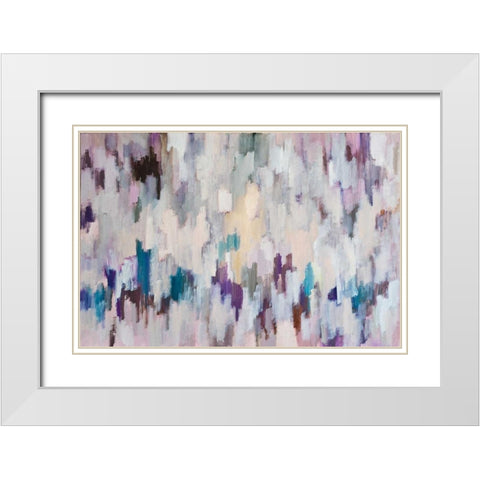 Prelude White Modern Wood Framed Art Print with Double Matting by Creswell , Robert