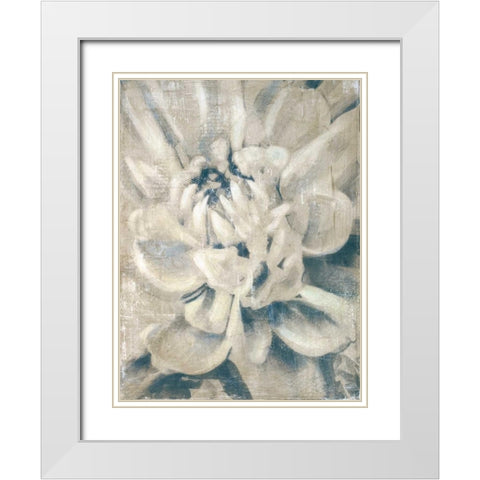 Glam II White Modern Wood Framed Art Print with Double Matting by DAguiar, Stacy