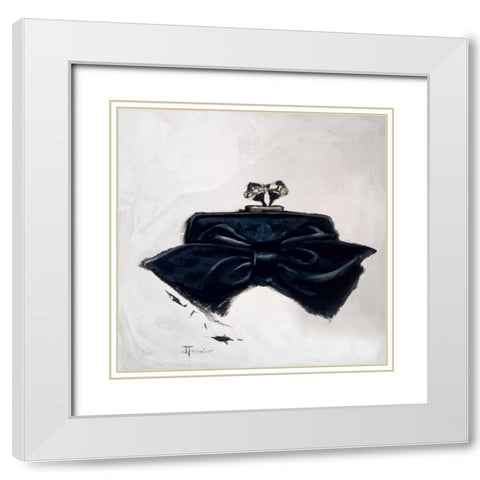 How Can You Resist Me White Modern Wood Framed Art Print with Double Matting by Fournier, Joyce