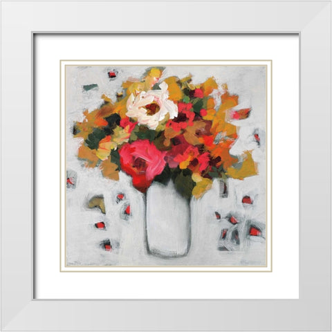 Early Spring I White Modern Wood Framed Art Print with Double Matting by Harwood, Jennifer