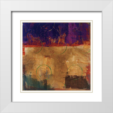 Mixed Messages I White Modern Wood Framed Art Print with Double Matting by Jardine, Liz