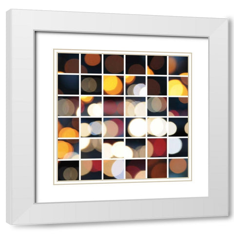 Drive 1 White Modern Wood Framed Art Print with Double Matting by Levine, Andrew
