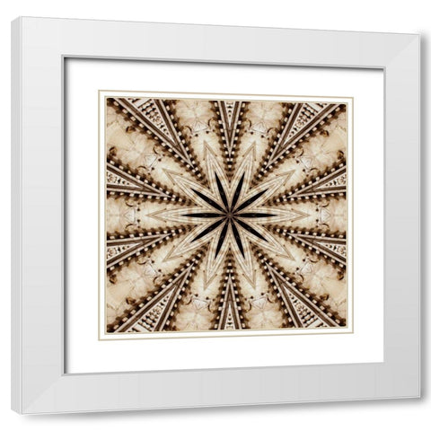 Rialto Bridge White Modern Wood Framed Art Print with Double Matting by LaGrave Designs