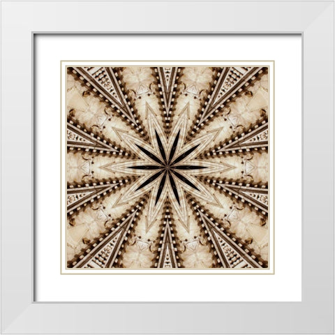 Rialto Bridge White Modern Wood Framed Art Print with Double Matting by LaGrave Designs