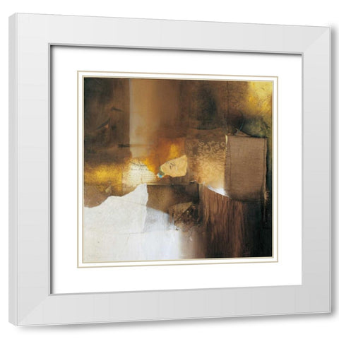 Per te Principessa White Modern Wood Framed Art Print with Double Matting by Minestrini, Fausto