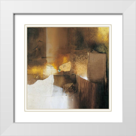 Per te Principessa White Modern Wood Framed Art Print with Double Matting by Minestrini, Fausto