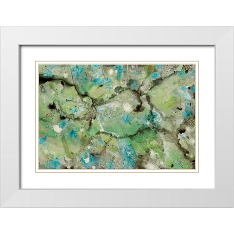 Pleasure  White Modern Wood Framed Art Print with Double Matting by Miller, Gina