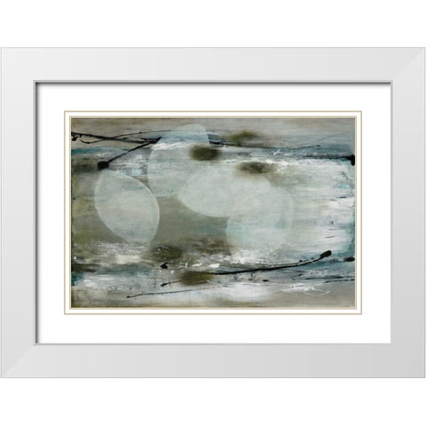 Seastrand White Modern Wood Framed Art Print with Double Matting by McAlpine, Heather