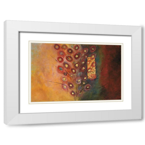 The Silent Life of Trees II White Modern Wood Framed Art Print with Double Matting by Morley Russell, Natalia