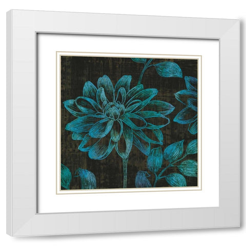 Boudoir I White Modern Wood Framed Art Print with Double Matting by MAJA