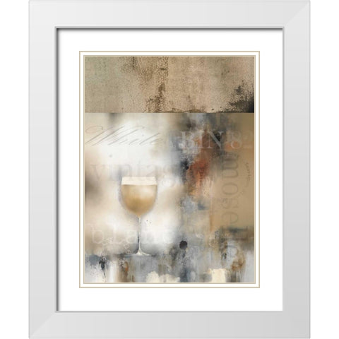Old Cellar I White Modern Wood Framed Art Print with Double Matting by Prior, J.P.