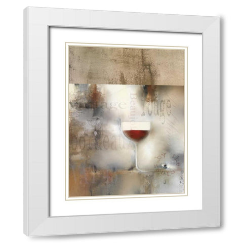 Old Cellar II White Modern Wood Framed Art Print with Double Matting by Prior, J.P.