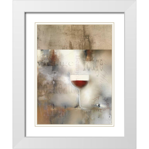 Old Cellar II White Modern Wood Framed Art Print with Double Matting by Prior, J.P.
