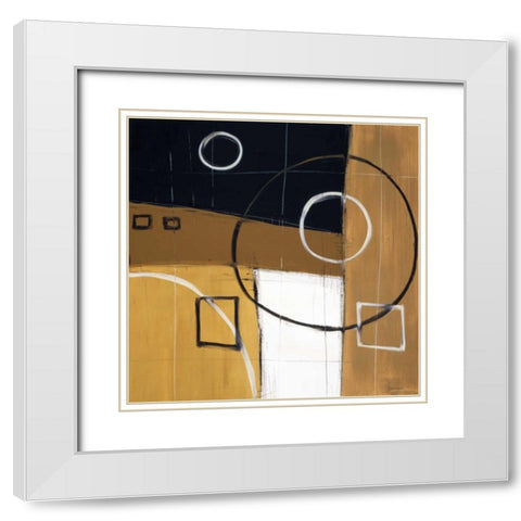 Ambience I White Modern Wood Framed Art Print with Double Matting by Pulliam, Mark