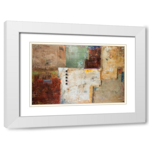 Life and Love White Modern Wood Framed Art Print with Double Matting by Cardenas, Jason