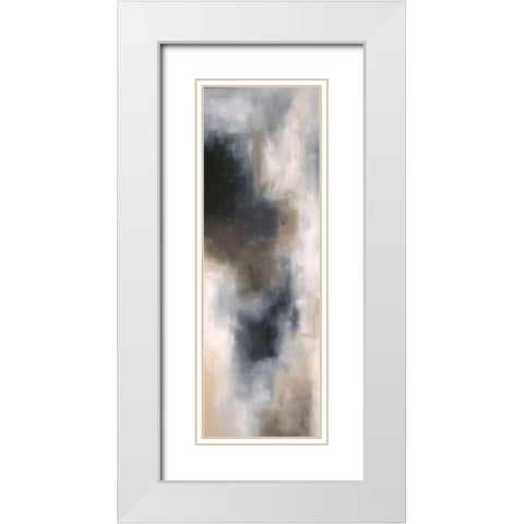 Light and Shade II White Modern Wood Framed Art Print with Double Matting by Maitland, Laurie
