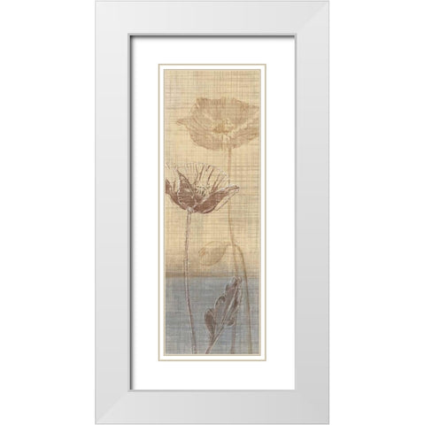 Botanical Sketchbook I White Modern Wood Framed Art Print with Double Matting by Venter, Tandi