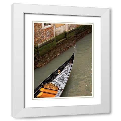 A Romantic Ride II White Modern Wood Framed Art Print with Double Matting by Watt, Boyce