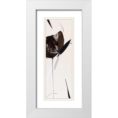 Harmony for You White Modern Wood Framed Art Print with Double Matting by Abellan, Lola