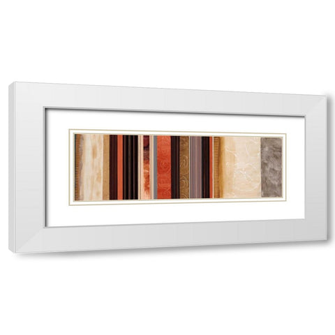 Infalliable II White Modern Wood Framed Art Print with Double Matting by Fields, Laurie