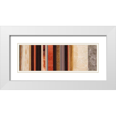 Infalliable II White Modern Wood Framed Art Print with Double Matting by Fields, Laurie