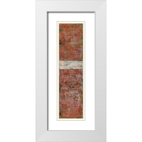 The Land I Walked I White Modern Wood Framed Art Print with Double Matting by Gutierrez, Hilario