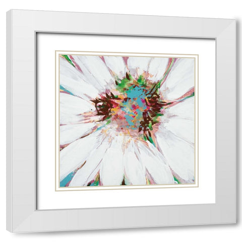 Centre Stage White Modern Wood Framed Art Print with Double Matting by Bernsen, Leslie