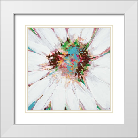 Centre Stage White Modern Wood Framed Art Print with Double Matting by Bernsen, Leslie