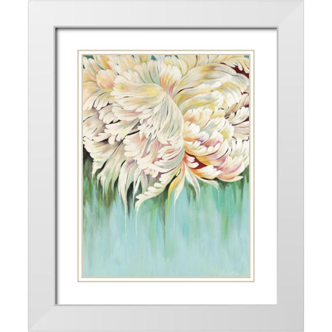 New Beginnings White Modern Wood Framed Art Print with Double Matting by Mulder, Sarah