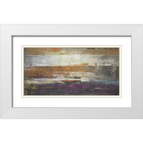 Solar Panels White Modern Wood Framed Art Print with Double Matting by Shire, Martin