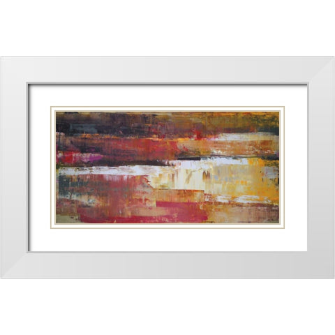 Chasm White Modern Wood Framed Art Print with Double Matting by Shire, Martin