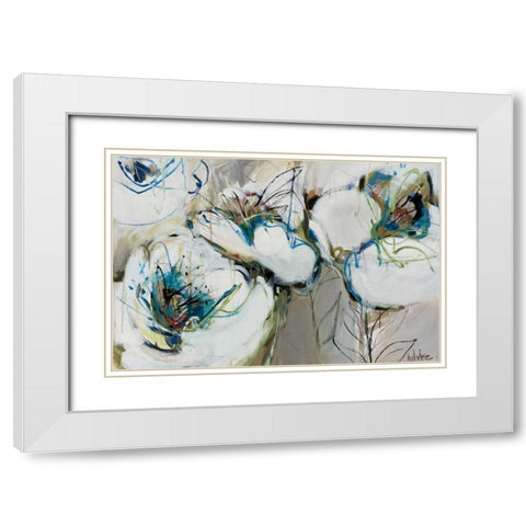 Sundance White Modern Wood Framed Art Print with Double Matting by Maritz, Angela