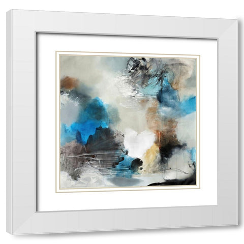 Wind In My Sail White Modern Wood Framed Art Print with Double Matting by Barnes, Natasha