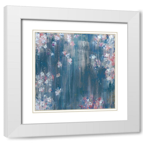 Night Fall White Modern Wood Framed Art Print with Double Matting by Cole, Macy