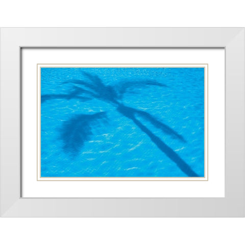 Vacationing II White Modern Wood Framed Art Print with Double Matting by Frates, Dennis