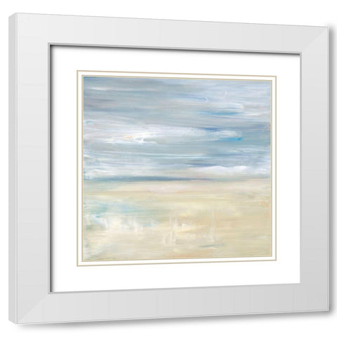 A Gentle Dawn Awakens White Modern Wood Framed Art Print with Double Matting by Ross, Heather