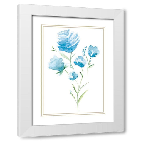 Day Dream II White Modern Wood Framed Art Print with Double Matting by Golden, Corrie