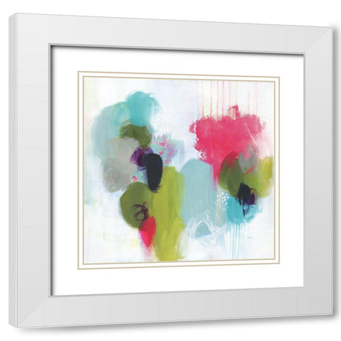 Something Just Like This White Modern Wood Framed Art Print with Double Matting by Hawkins, Julie