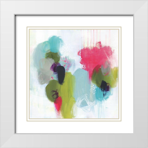 Something Just Like This White Modern Wood Framed Art Print with Double Matting by Hawkins, Julie