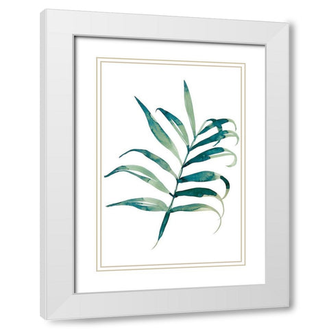 Bungalow White Modern Wood Framed Art Print with Double Matting by Billinghurst, Marina