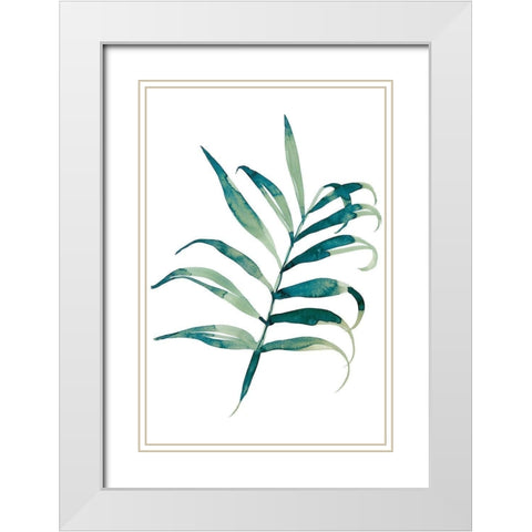 Bungalow White Modern Wood Framed Art Print with Double Matting by Billinghurst, Marina