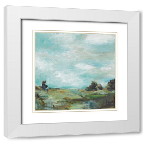 How Sweet It Is White Modern Wood Framed Art Print with Double Matting by Pasion, Wani