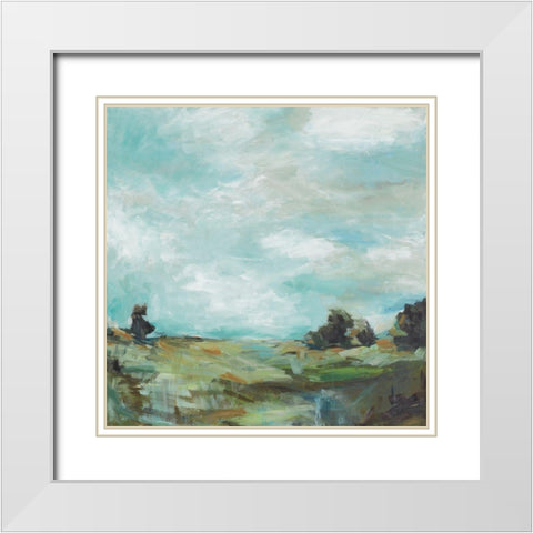 How Sweet It Is White Modern Wood Framed Art Print with Double Matting by Pasion, Wani