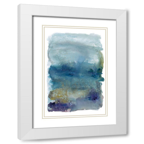 Kiss the Sky White Modern Wood Framed Art Print with Double Matting by Pasion, Wani