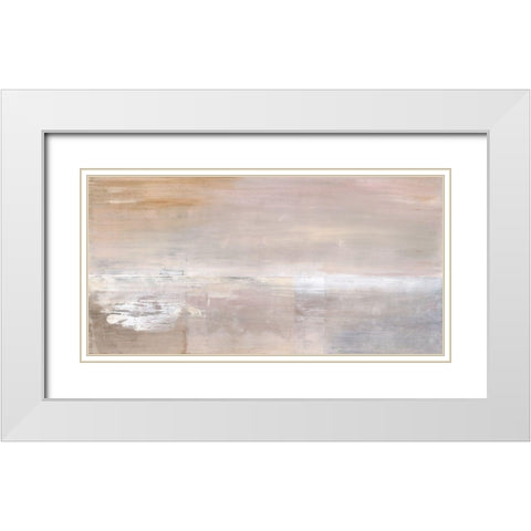 Shifting Seasons White Modern Wood Framed Art Print with Double Matting by Ross, Heather