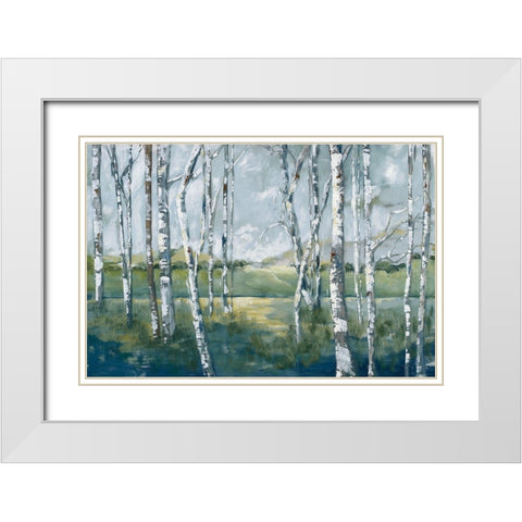 Woodland Magic White Modern Wood Framed Art Print with Double Matting by Buckley, Mary Parker